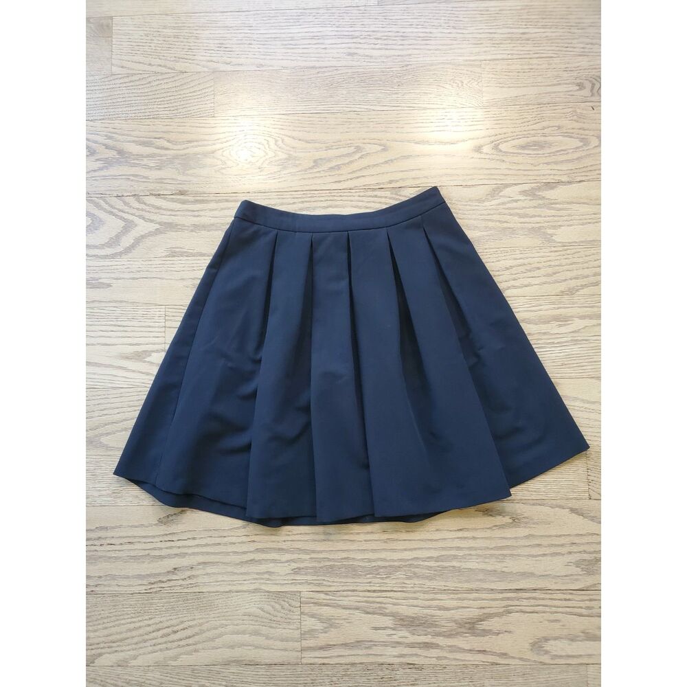 Dorothy Perkins US Women's 2 Pleated Circle Skirt Black VGUC